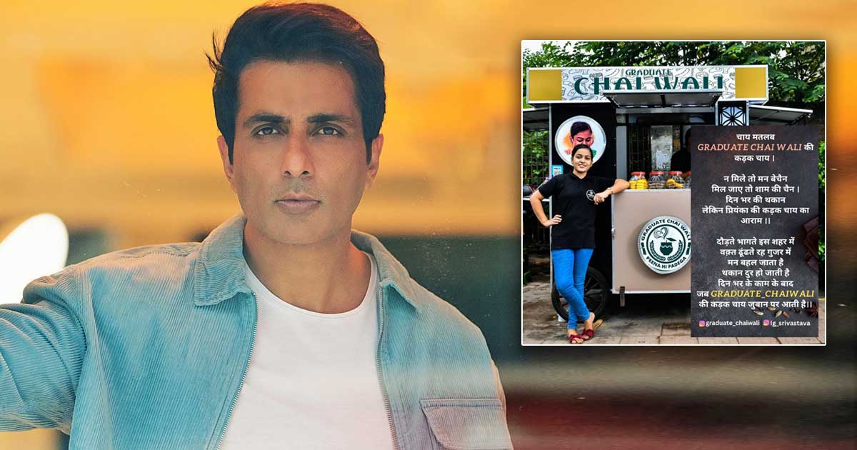 Sonu Soon Becomes A Real-Life Hero! The Actor Helps 'Graduate Chaiwali' After Her Tea Stall Is Seized By Patna Authorities