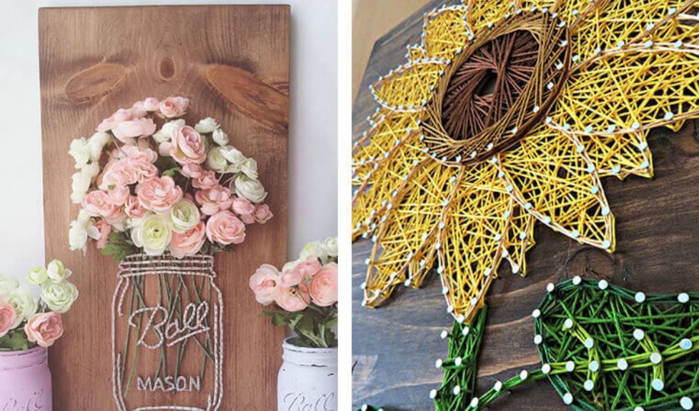 String inspired art projects and fun ideas